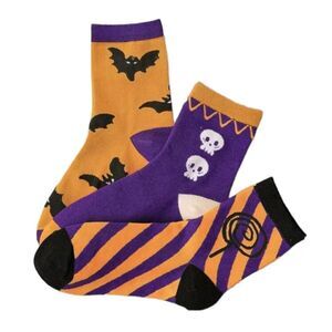 Halloween Socks- 3 Pairs
